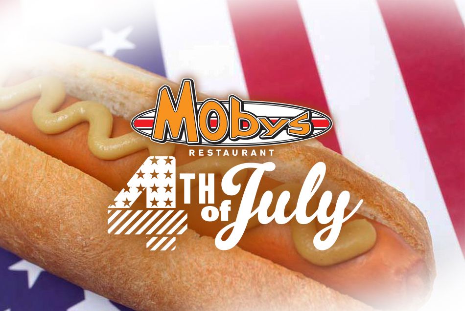 Mobys 4th of July Hotdog