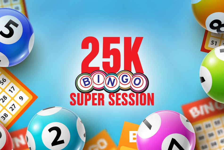 25K Bingo Super Session Casino Del Sol