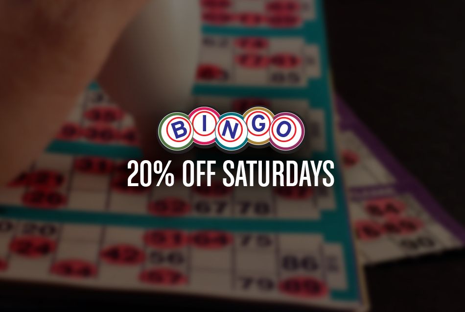 Bingo Saturdays 