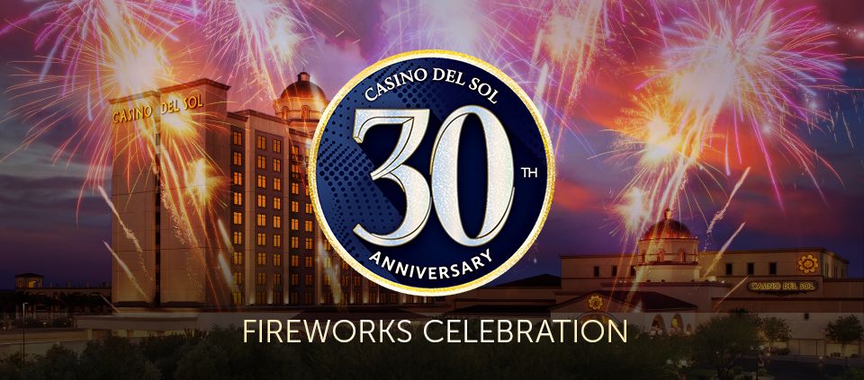 Fireworks at Casino Del Sol 2024