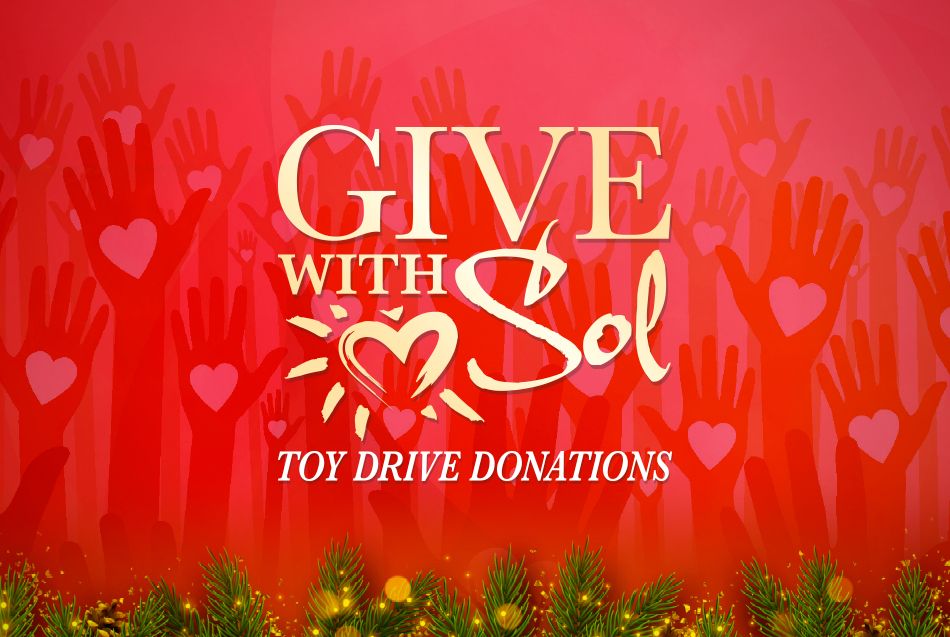 Give with sol toy drive 