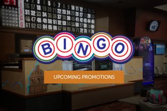 Bingo SEAT CUSHION Casino Del Sol Resort Fabric Foldable Travel